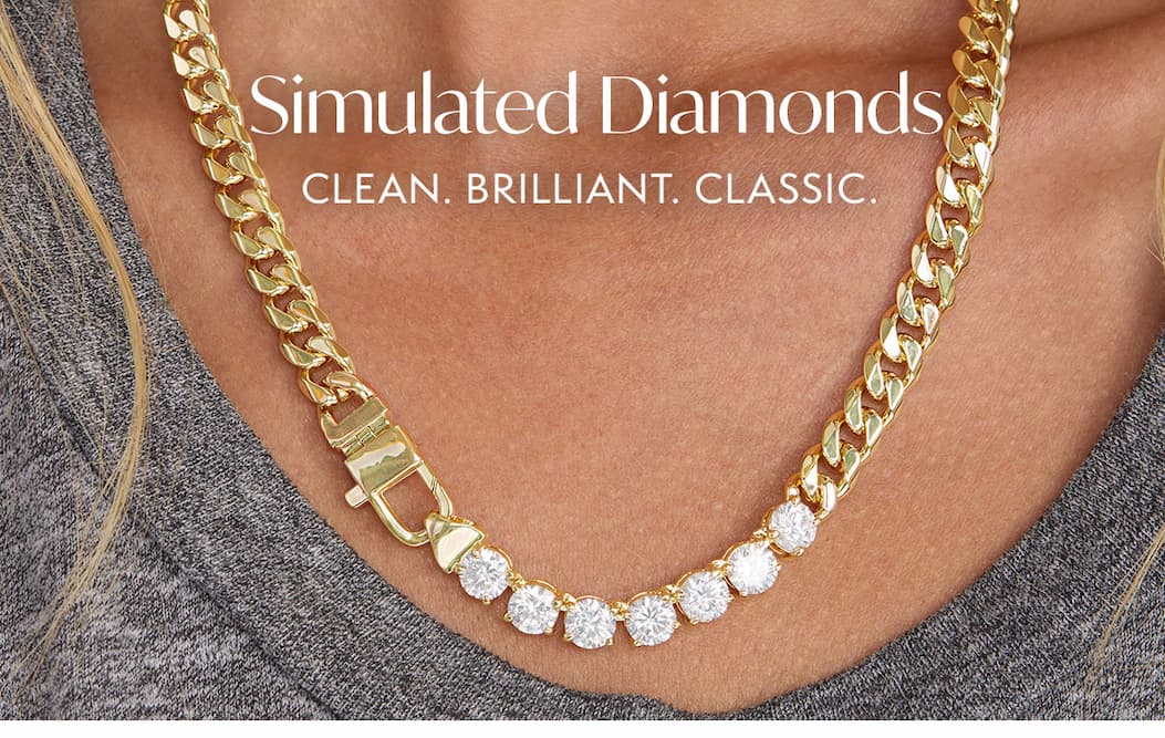 Simulated Diamonds—Clean. Brilliant. Classic.