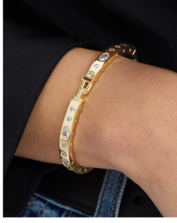 Ashley Sunset Lock Cuff 6mm