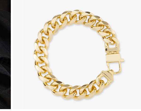 Julian Cuban Chain Bracelet 10.8mm