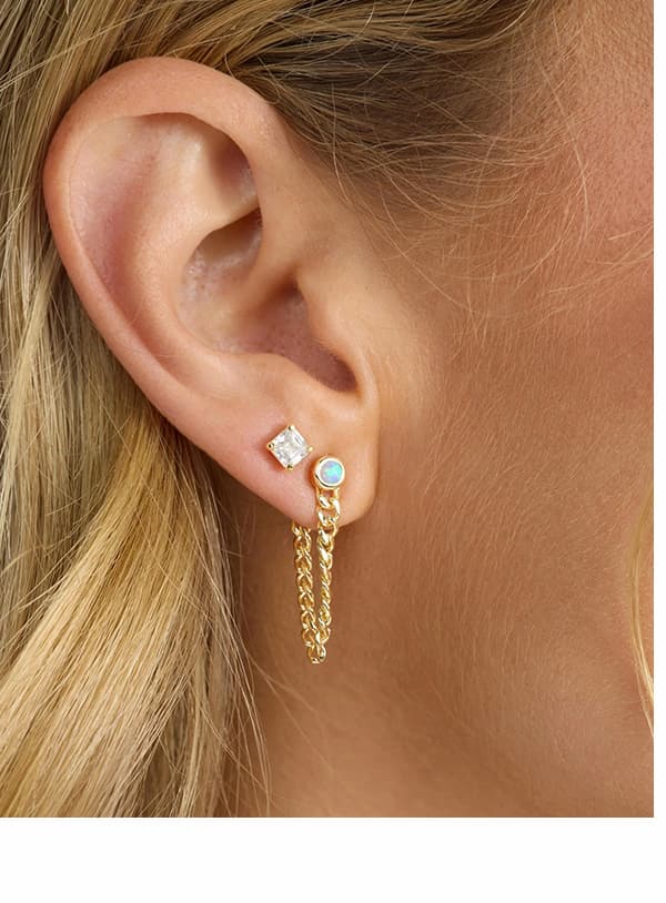 Julian 3mm Soft Chain Hoops