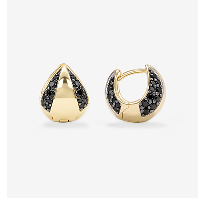 Lil Norah Split Pavé Earrings