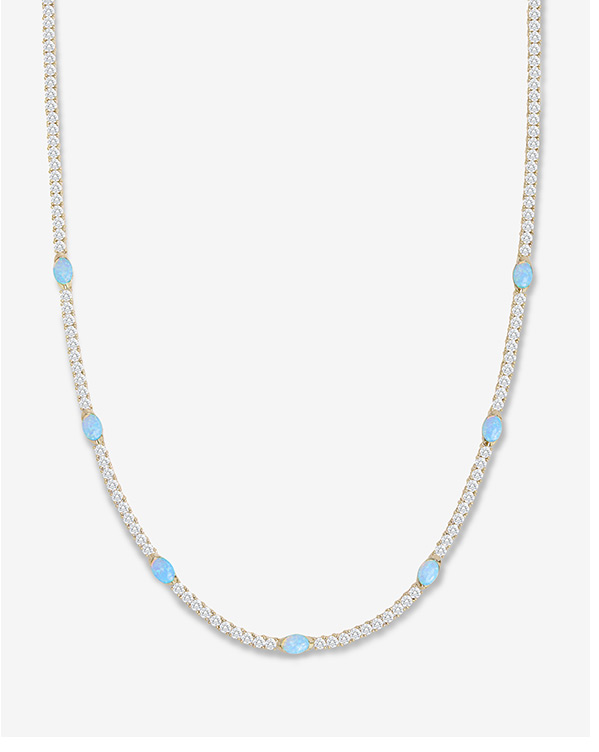 The Maven Tennis Necklace 3mm