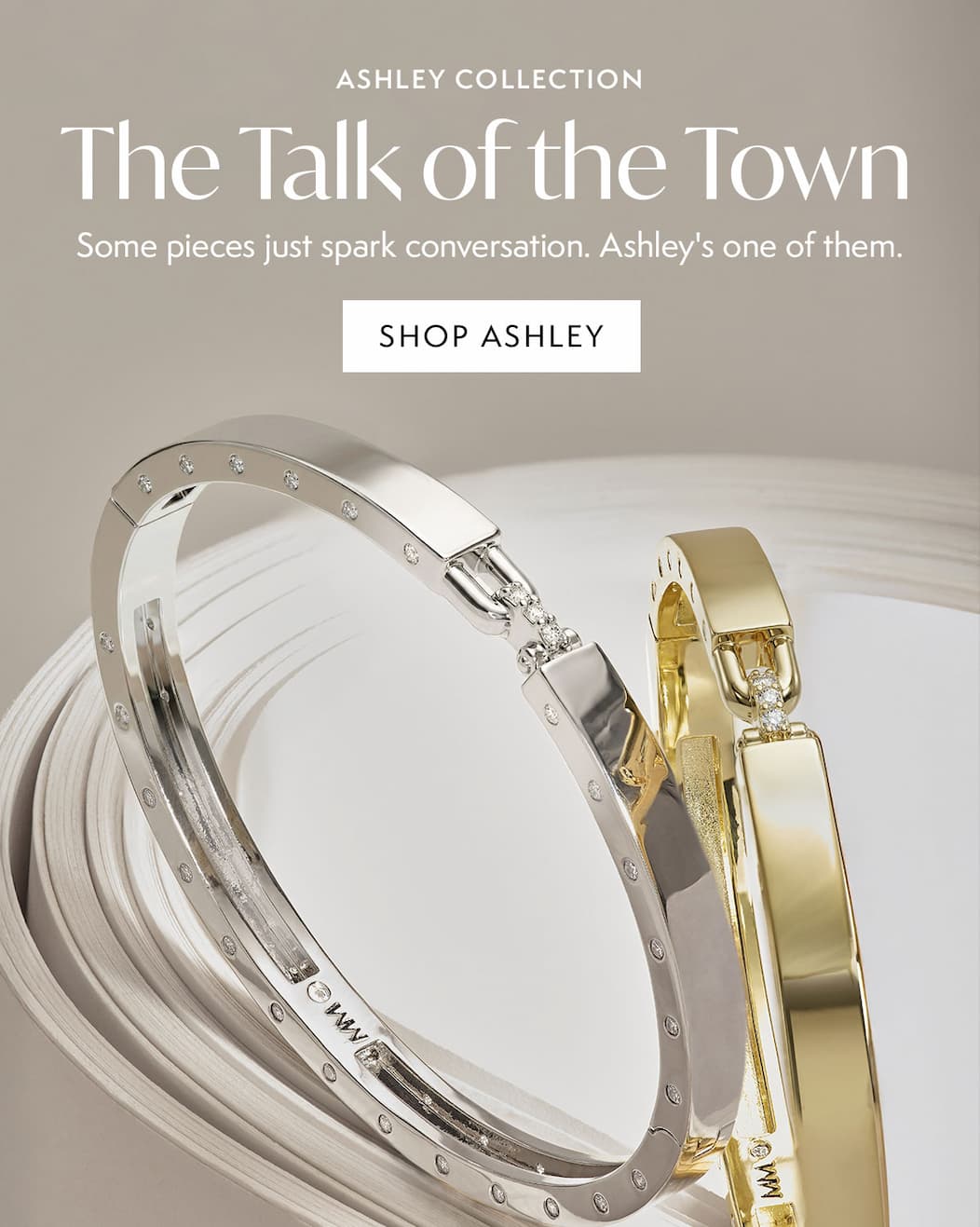 The Talk of the Town. Some pieces just spark conversation. Ashley's one of them.