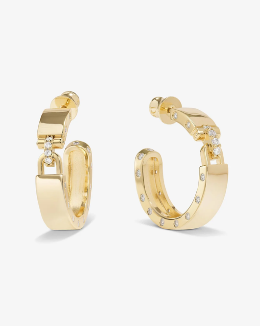 Ashley Lock Hoops 1"