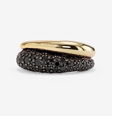 Norah Pavé Double Ring