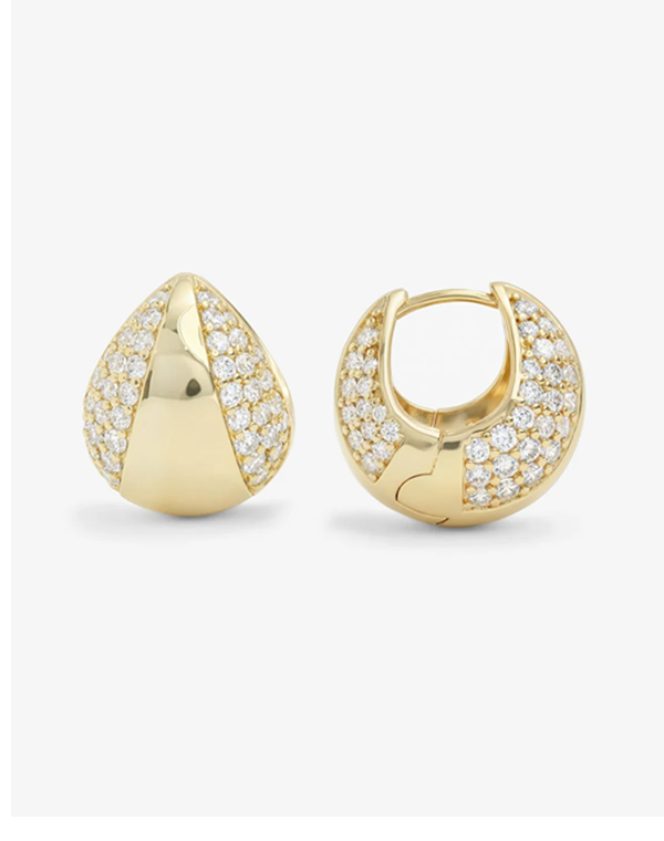 Norah Split Pavé Earrings