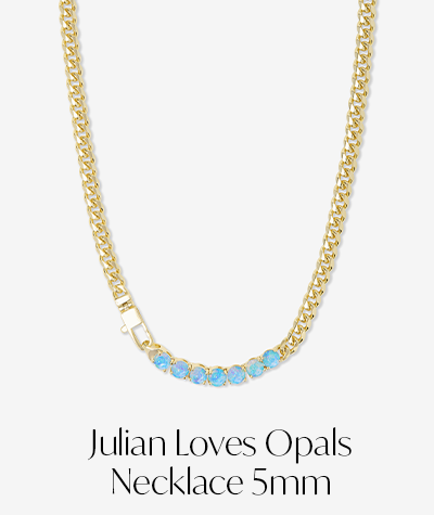 Julian Loves Opals Necklace 5mm