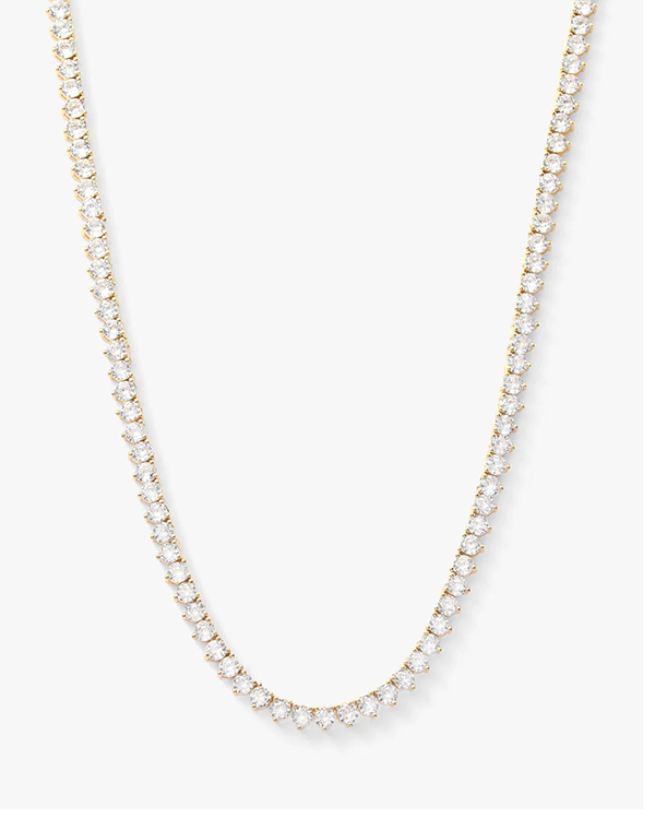 Not Your Basic Tennis Necklace
