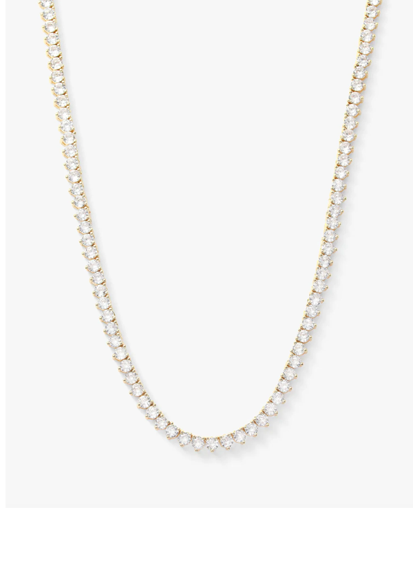 Not Your Basic Tennis Necklace 3mm