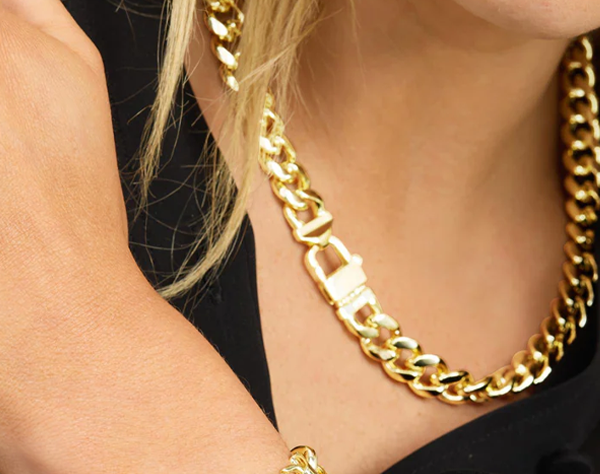 Julian Cuban Chain Necklace 10.8mm