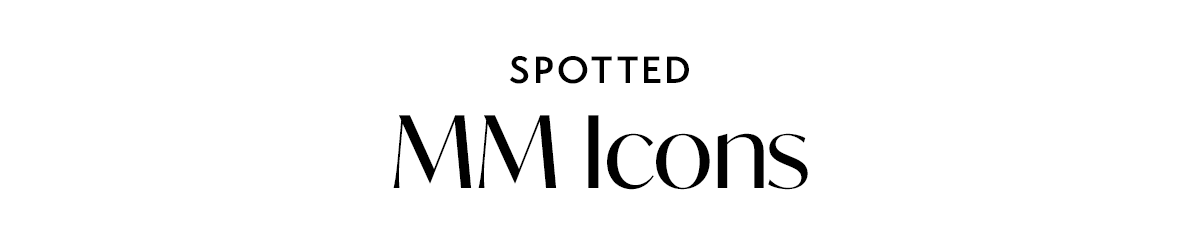 SPOTTED ON: MM Icons