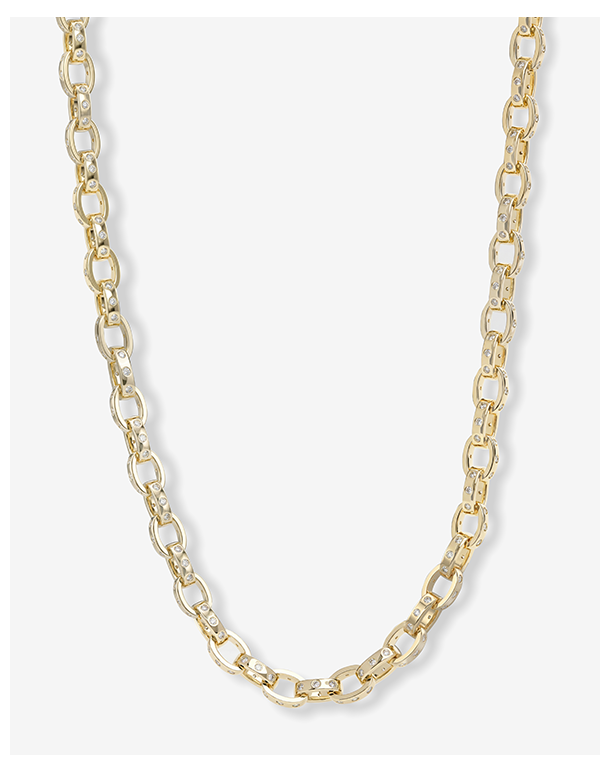 Ashley Chain Link Necklace 4mm