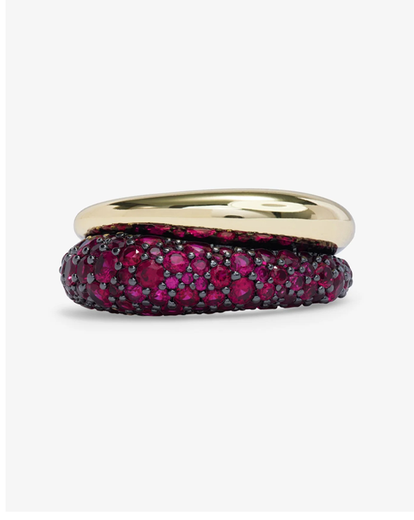 Norah Pavé Double Ring