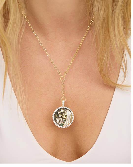 Zodiac Medallion Necklace