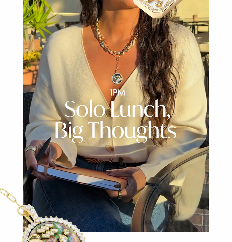 1PM: Solo Lunch, Big Thoughts