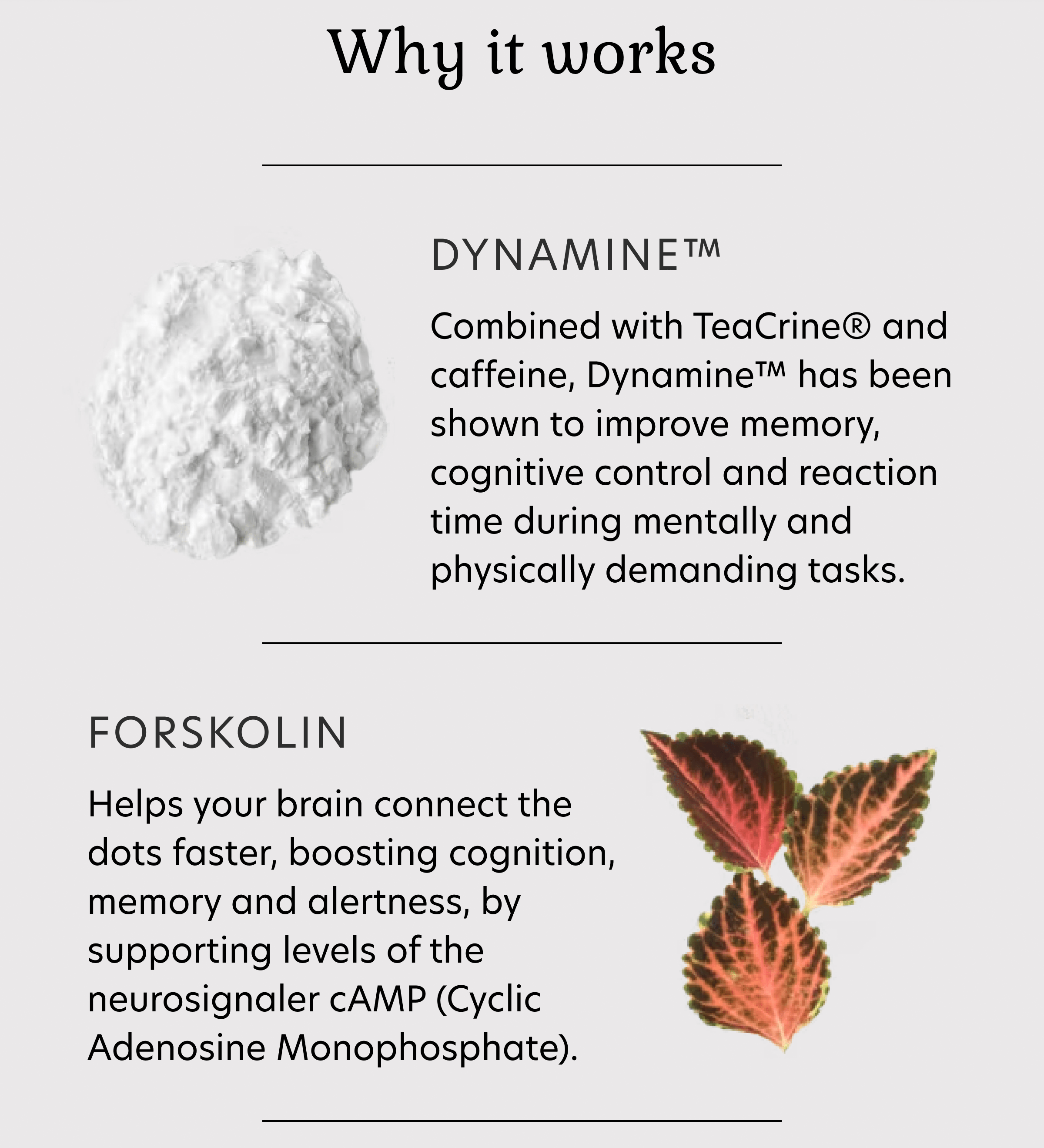 Why it works