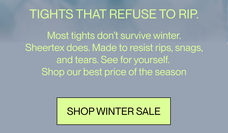 SHOP WINTER SALE