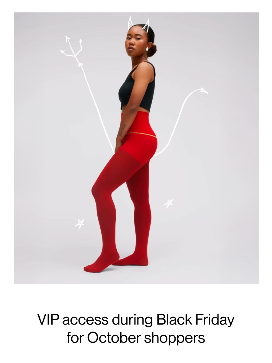 VIP access during Black Friday for October shoppers