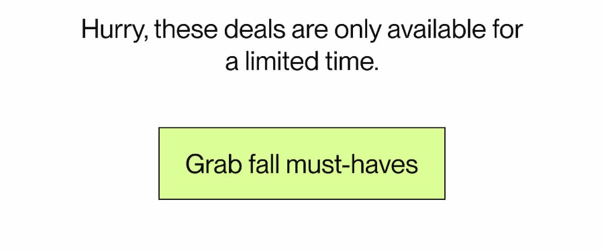 Grab fall must-haves