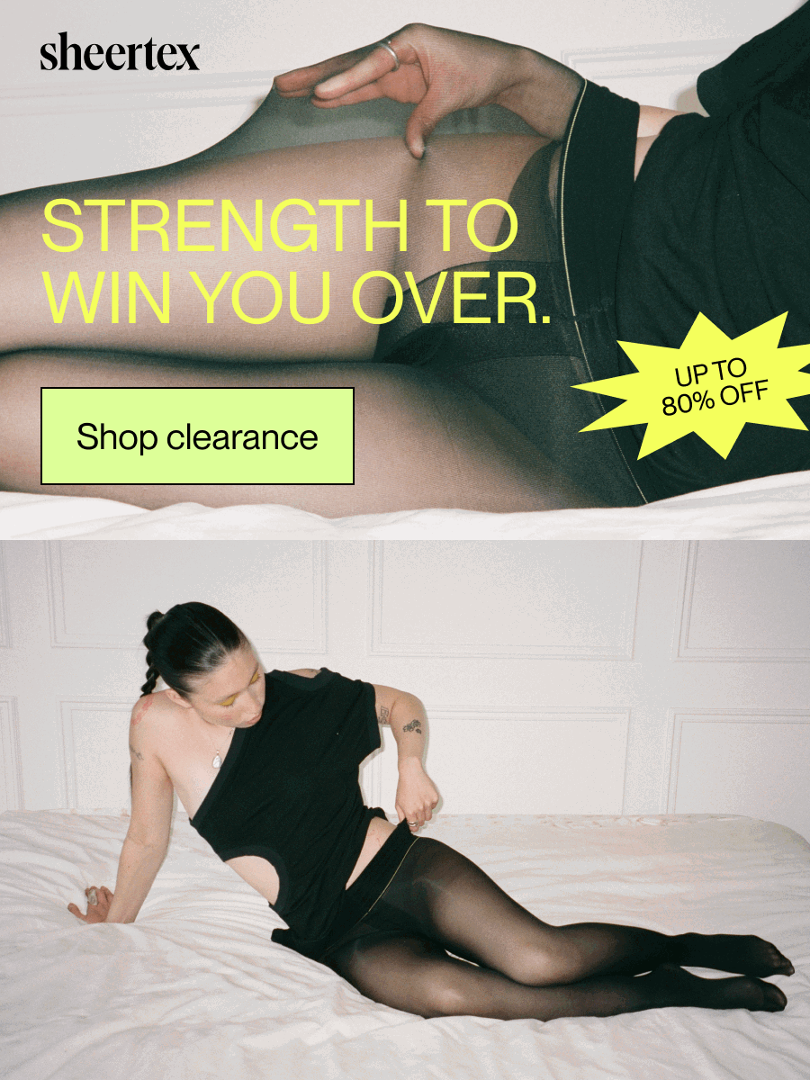 Strength to win you over. [Shop clearance]