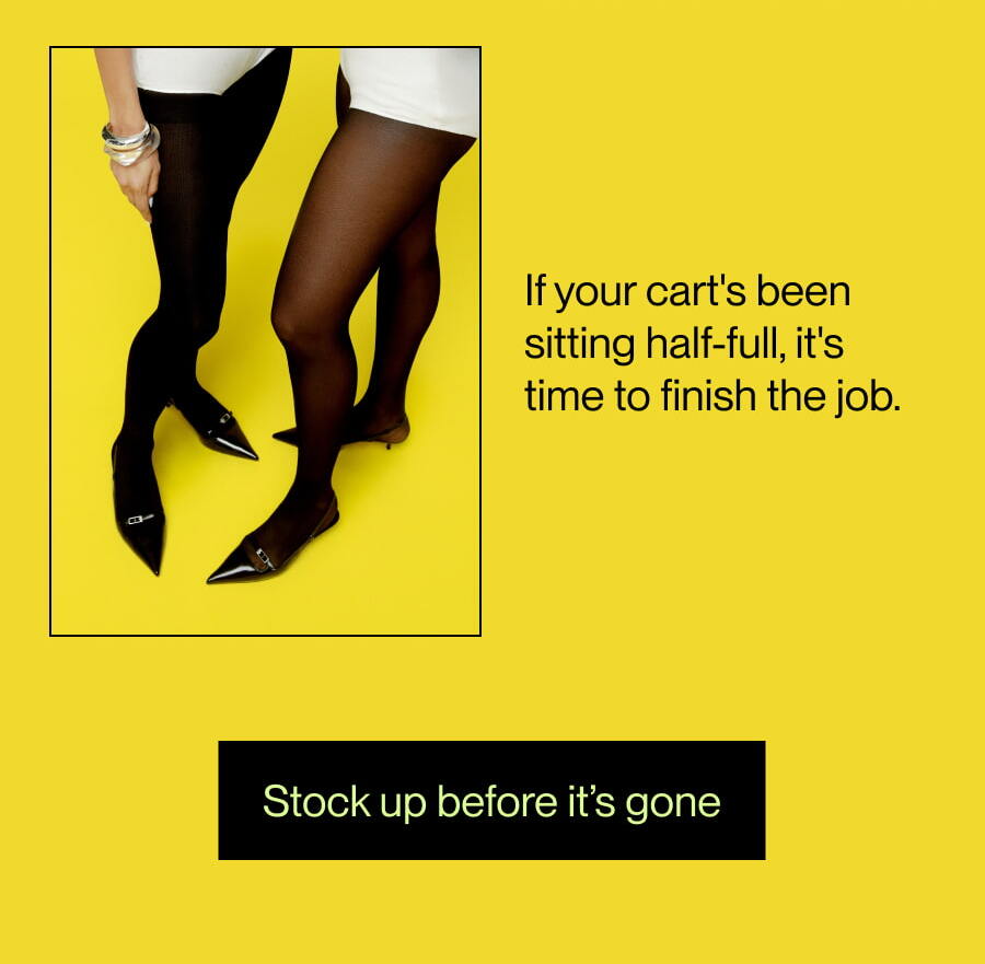 Stock up before it's gone