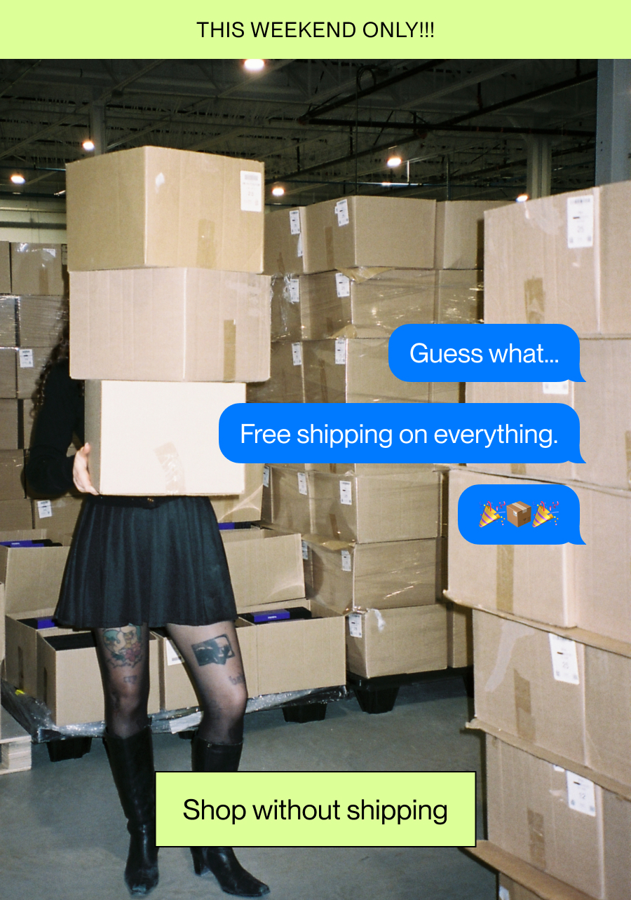 FREE SHIPPING ON ALL ORDERS