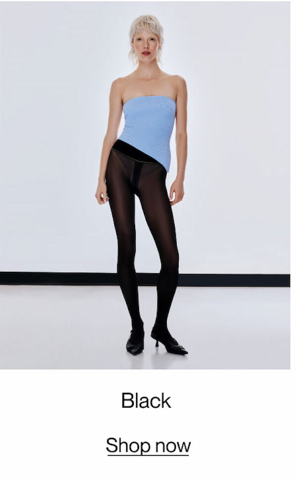 BLACK Classic Sheer Rip-Resist Tights β 4β Waistband BLACK Classic Sheer Rip-Resist Tights β 4β Waistband