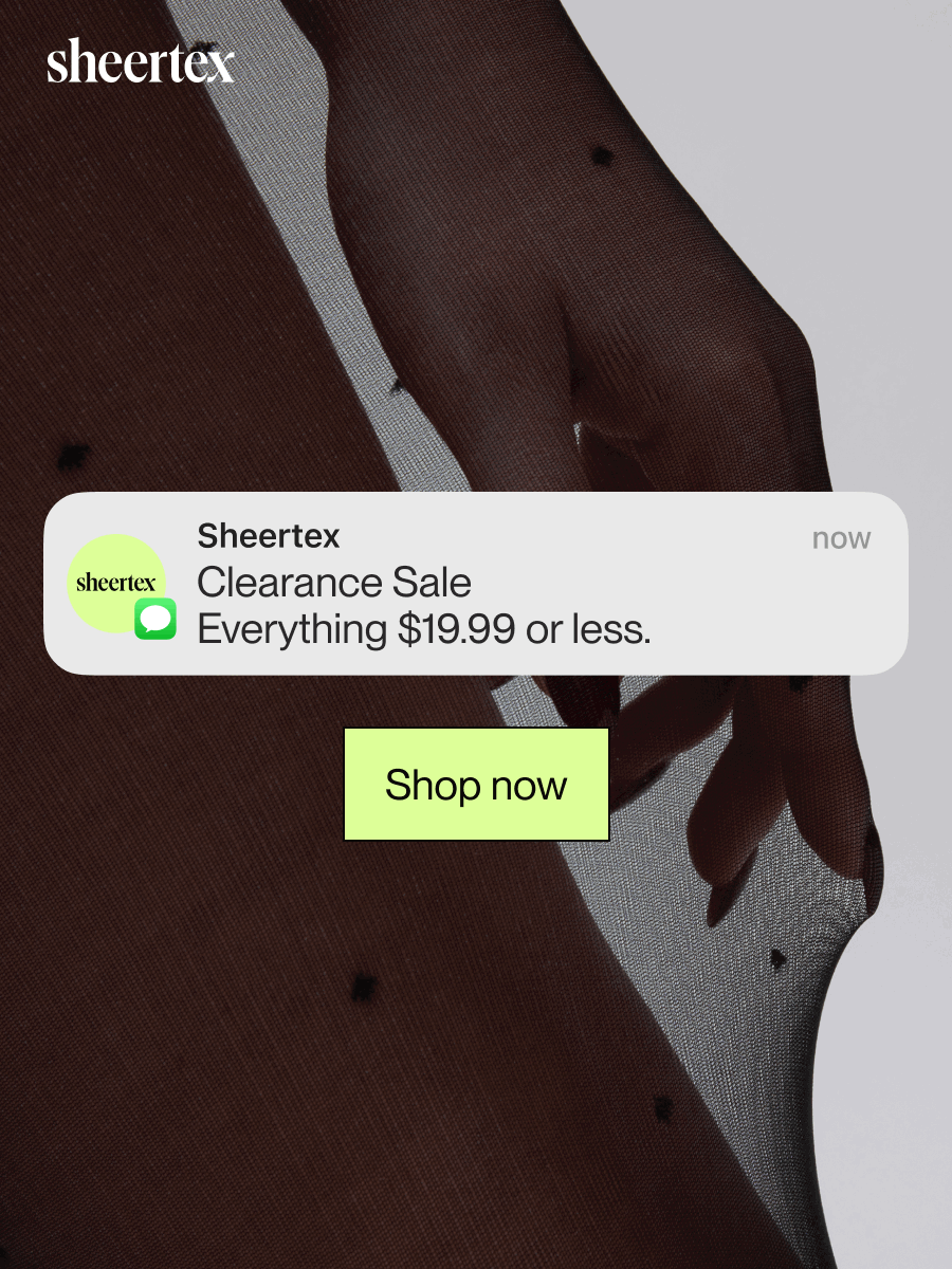 Sheertex Clearance s