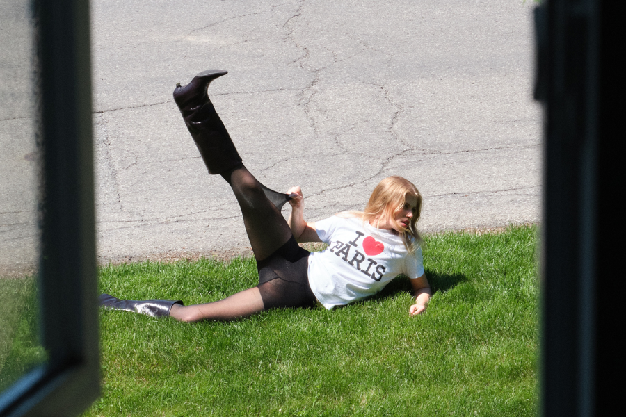 Nude tights. For every sunny plan. Barely there comfort. Built-to-last strength. [Shop now]