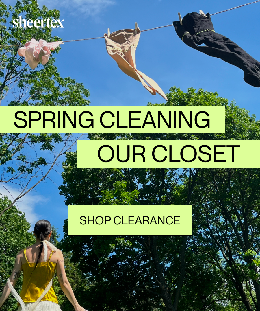 Spring Cleaning Our Closet
