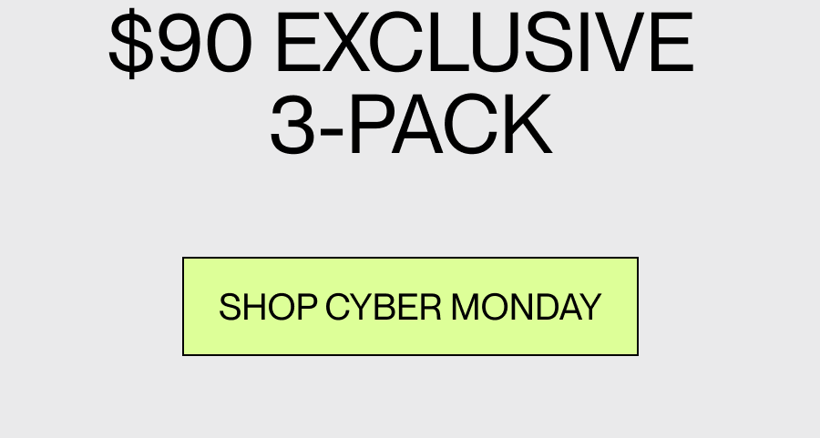 SHOP CYBER MONDAY