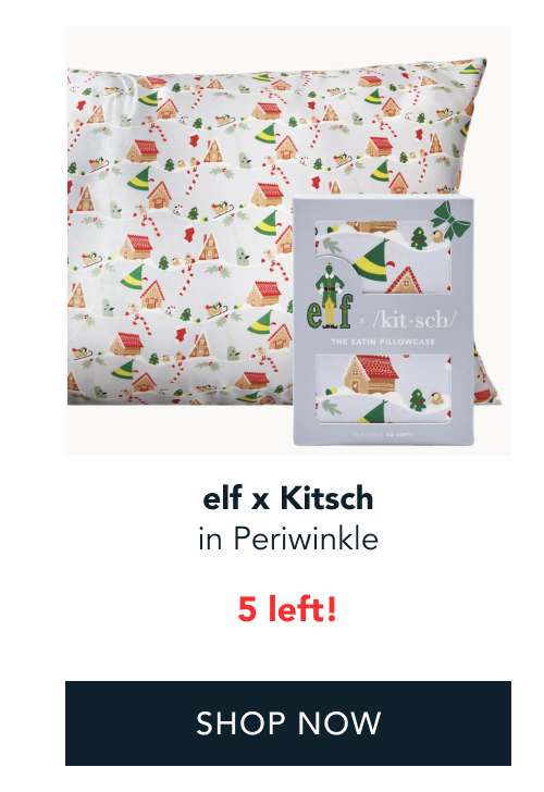 elf x Kitsch Pillowcase