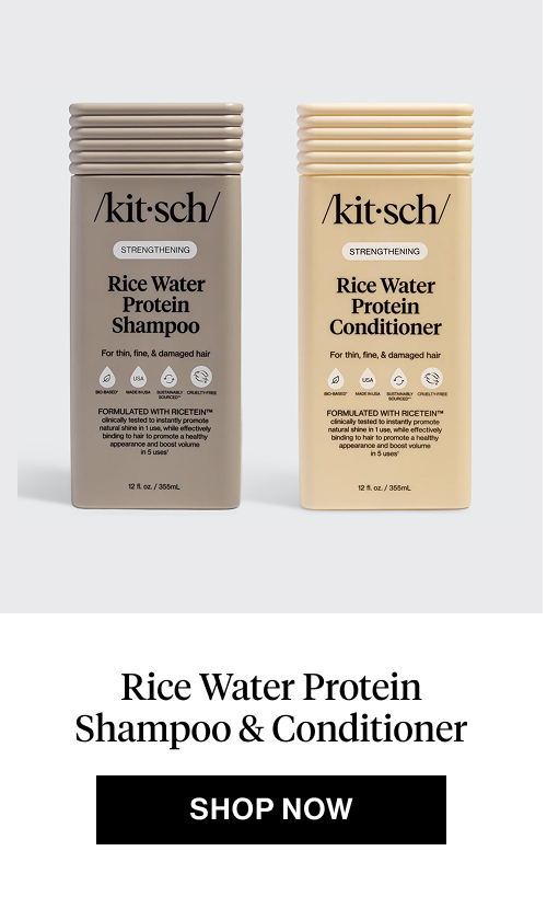 Rice Water Protein Shampoo & Conditioner