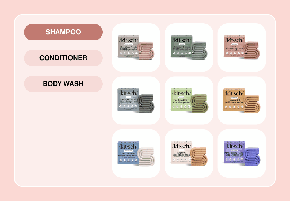 Shampoo, Conditioner & Body Wash
