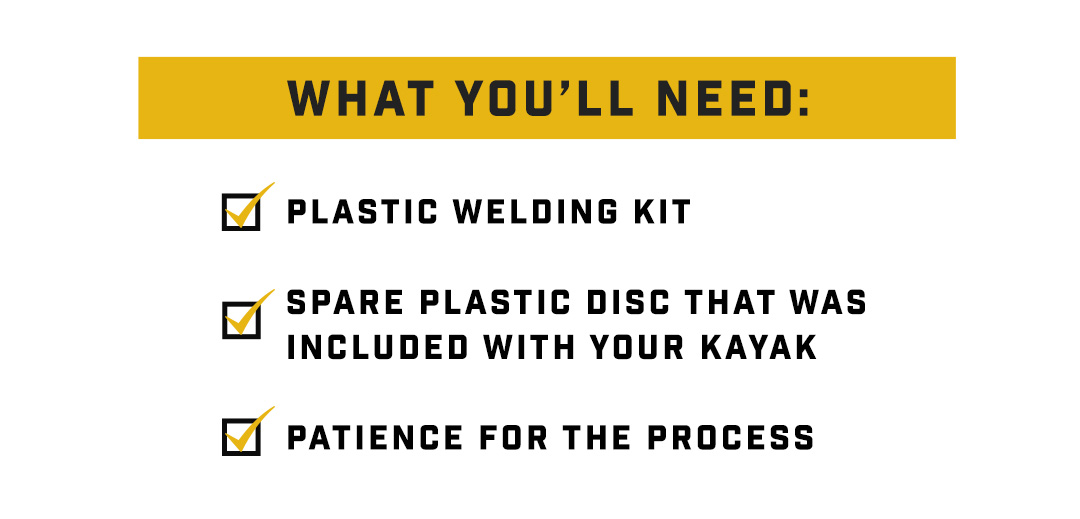 How To Repairing a Kayak Hull Vibe Kayaks