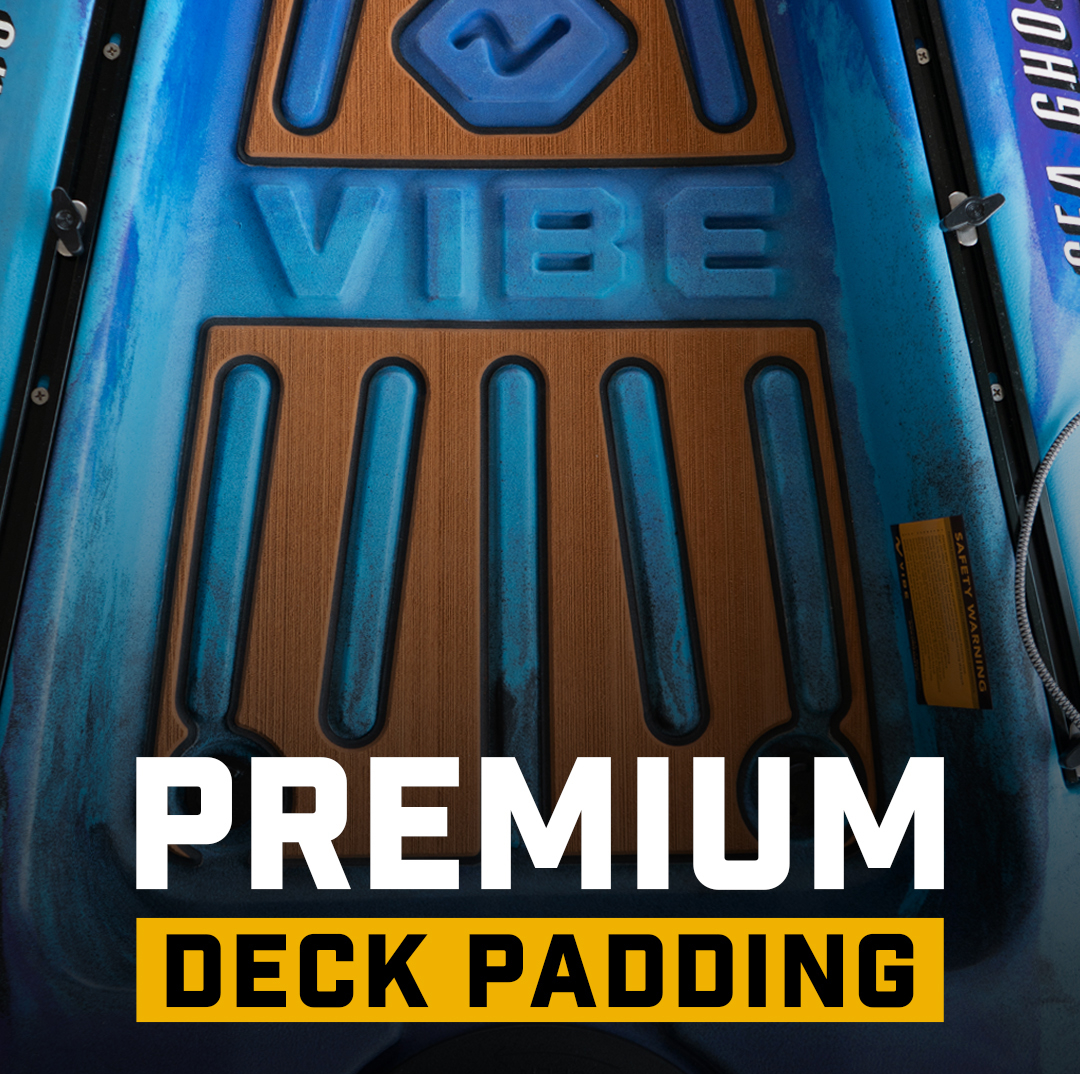 Premium Deck Padding Available Now! Vibe Kayaks