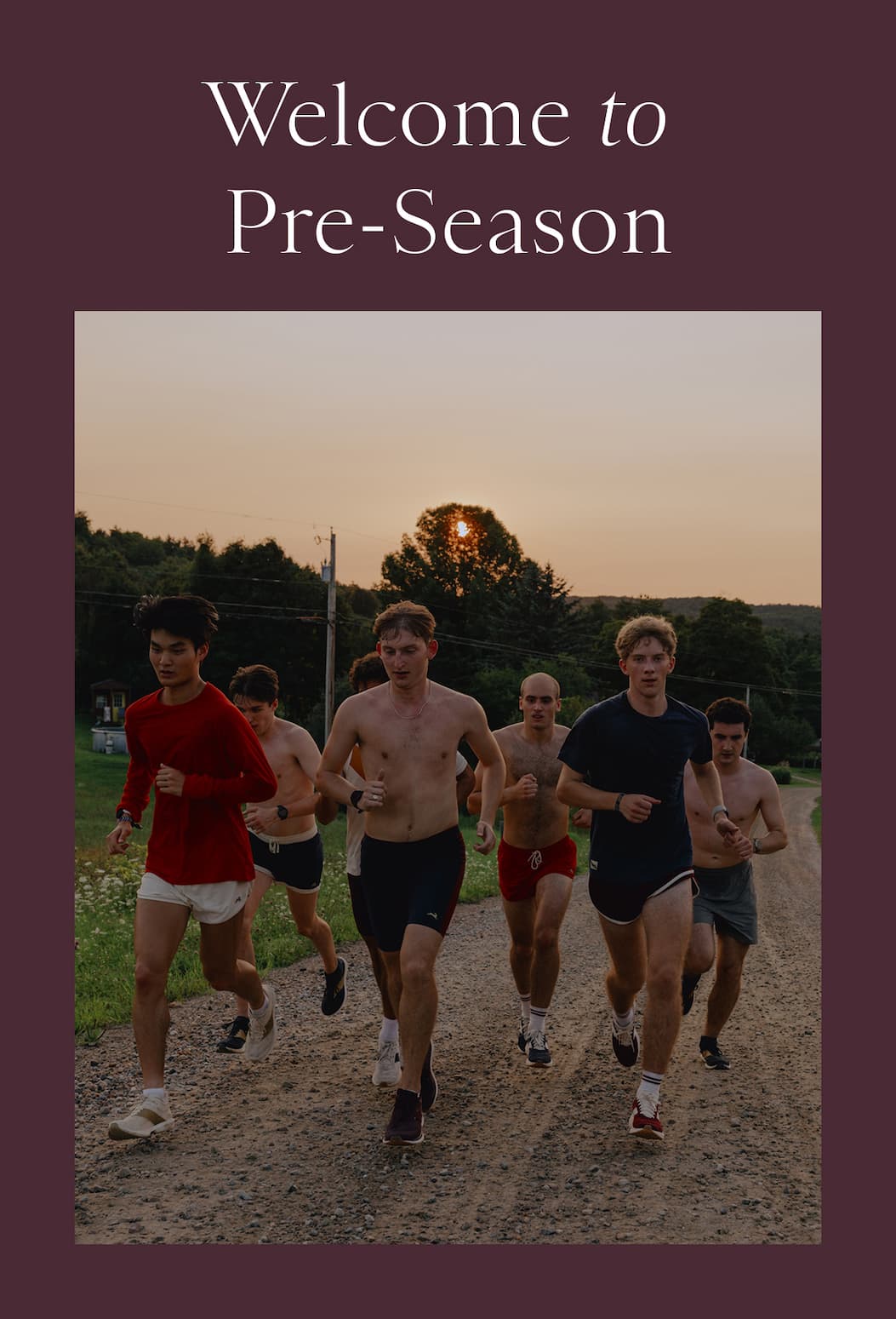 Welcome to Pre-Season