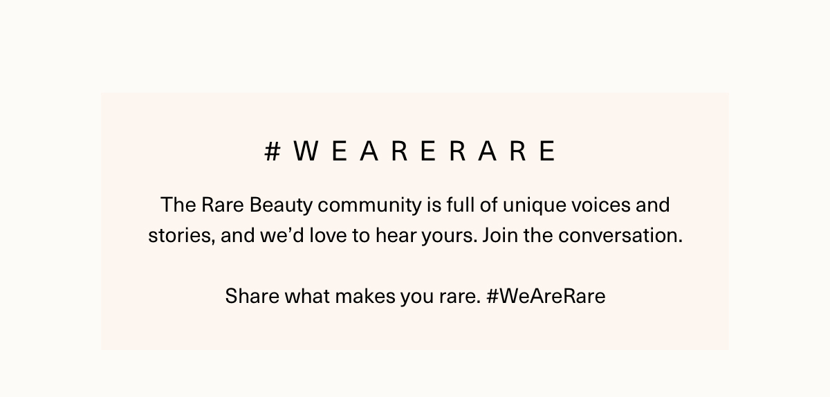 #wearerare