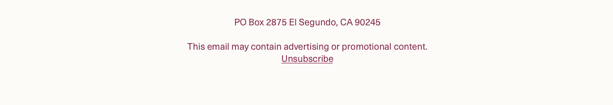 Unsubscribe