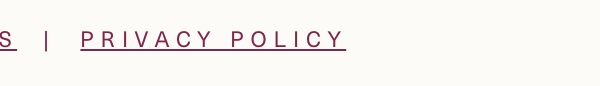 Privacy Policy