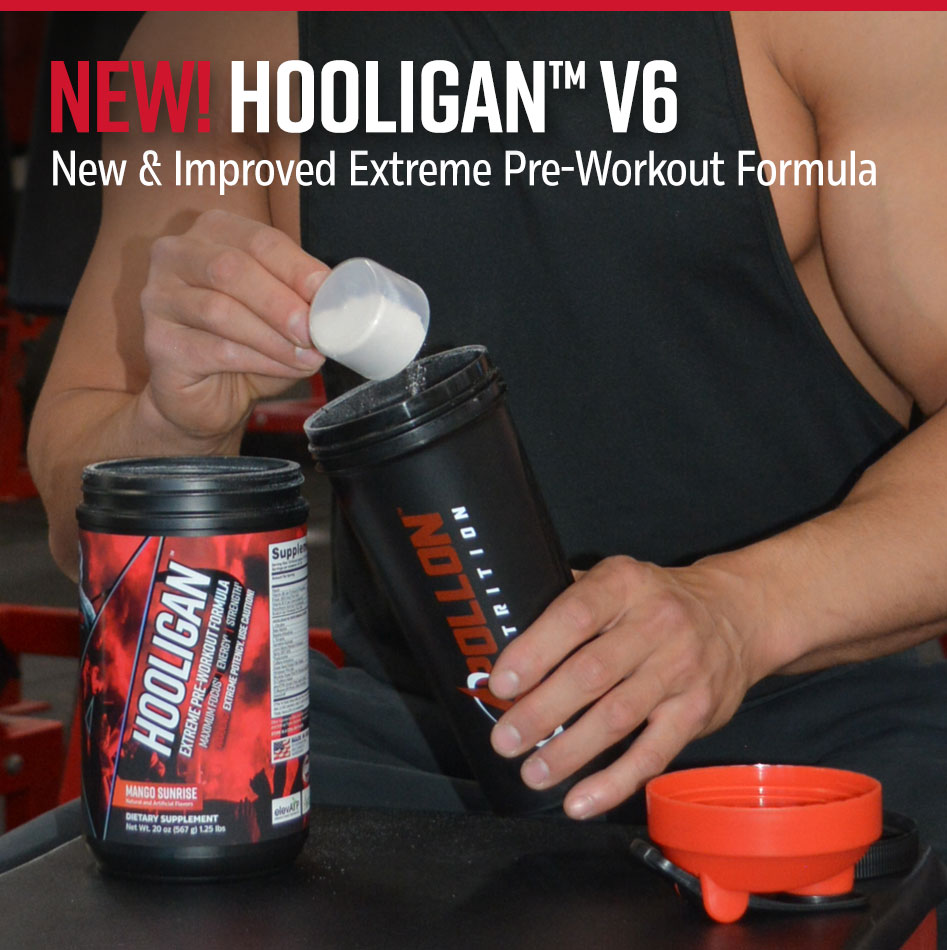 New! Hooligan V6 Is Here and Better Than Ever! Apollon Nutrition