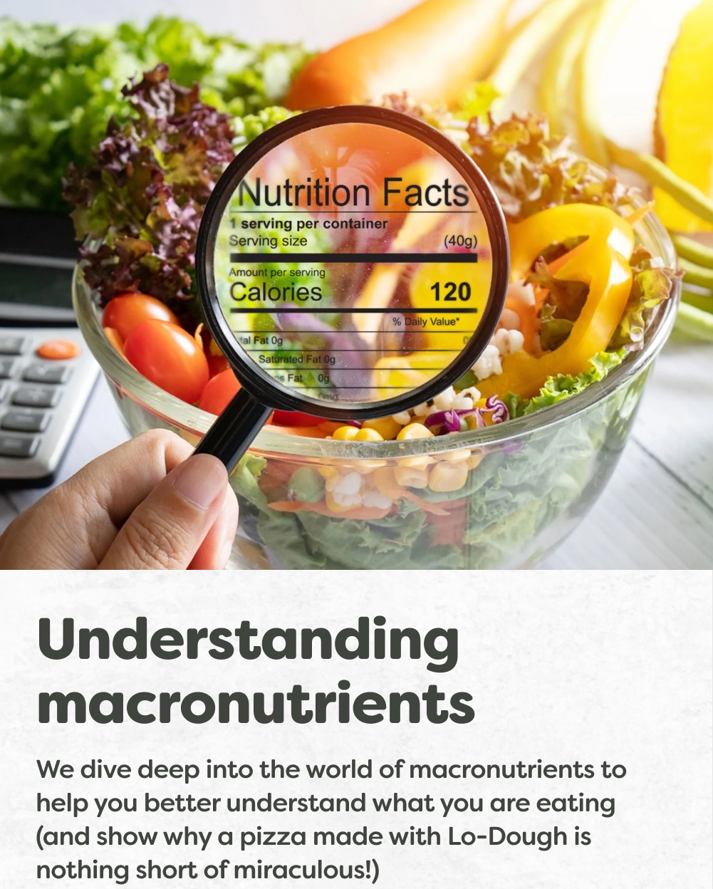 What are macronutrients? 🤔 Lo Dough