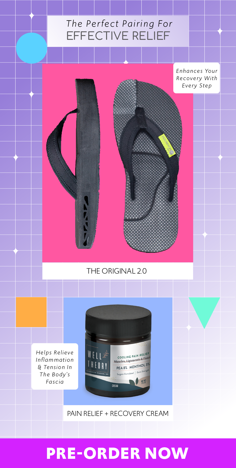 The Perfect Pairing For Effective Relief The Healing Sole