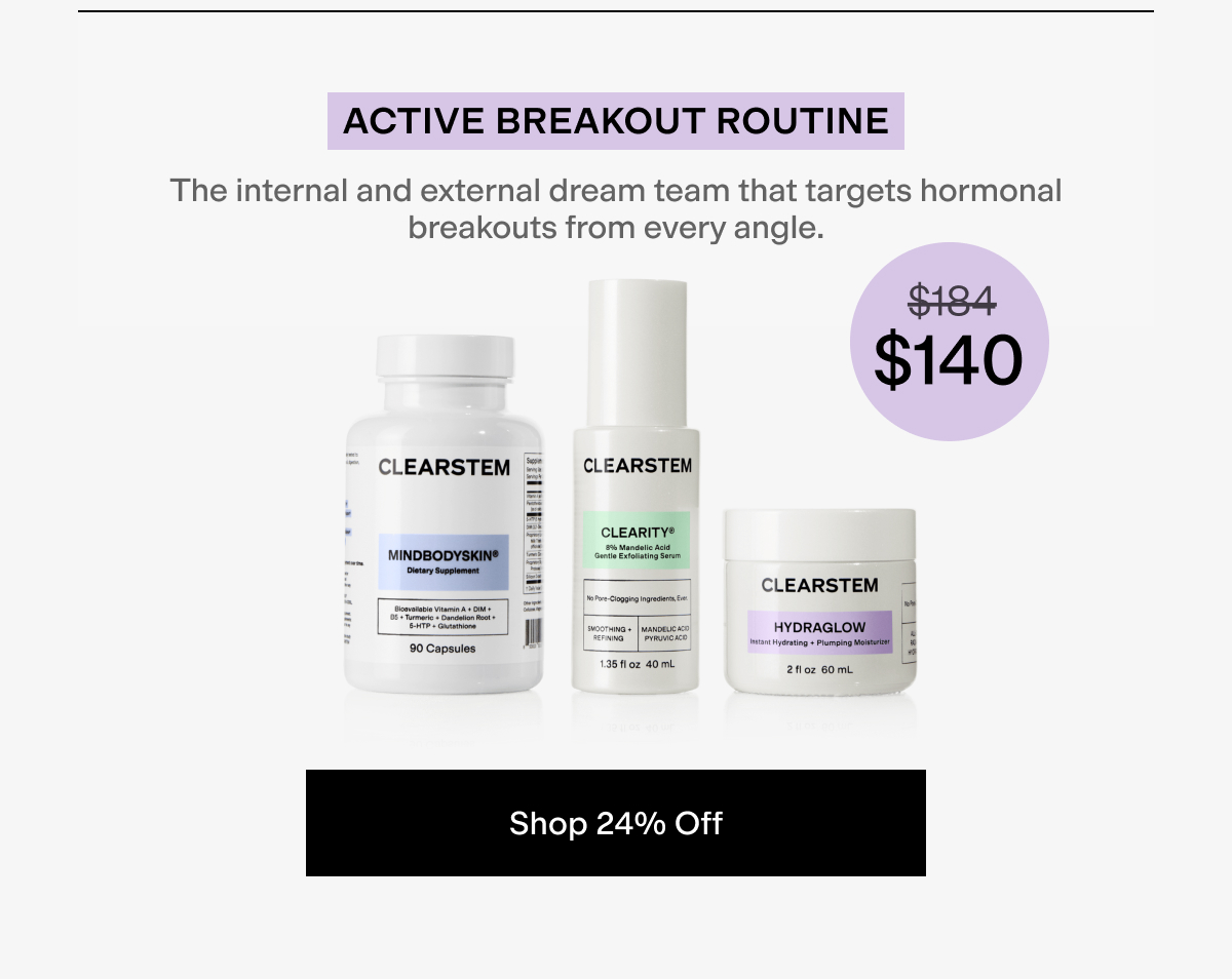 SHOP ACTIVE BREAKOUT ROUTINE
