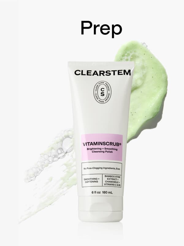 Prep with VITAMINSCRUB