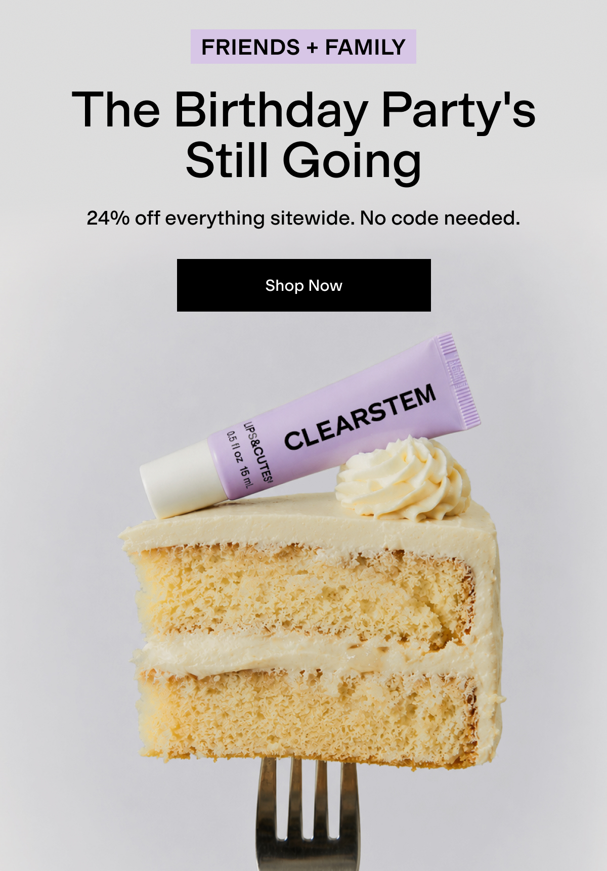 Friends + Family Sale