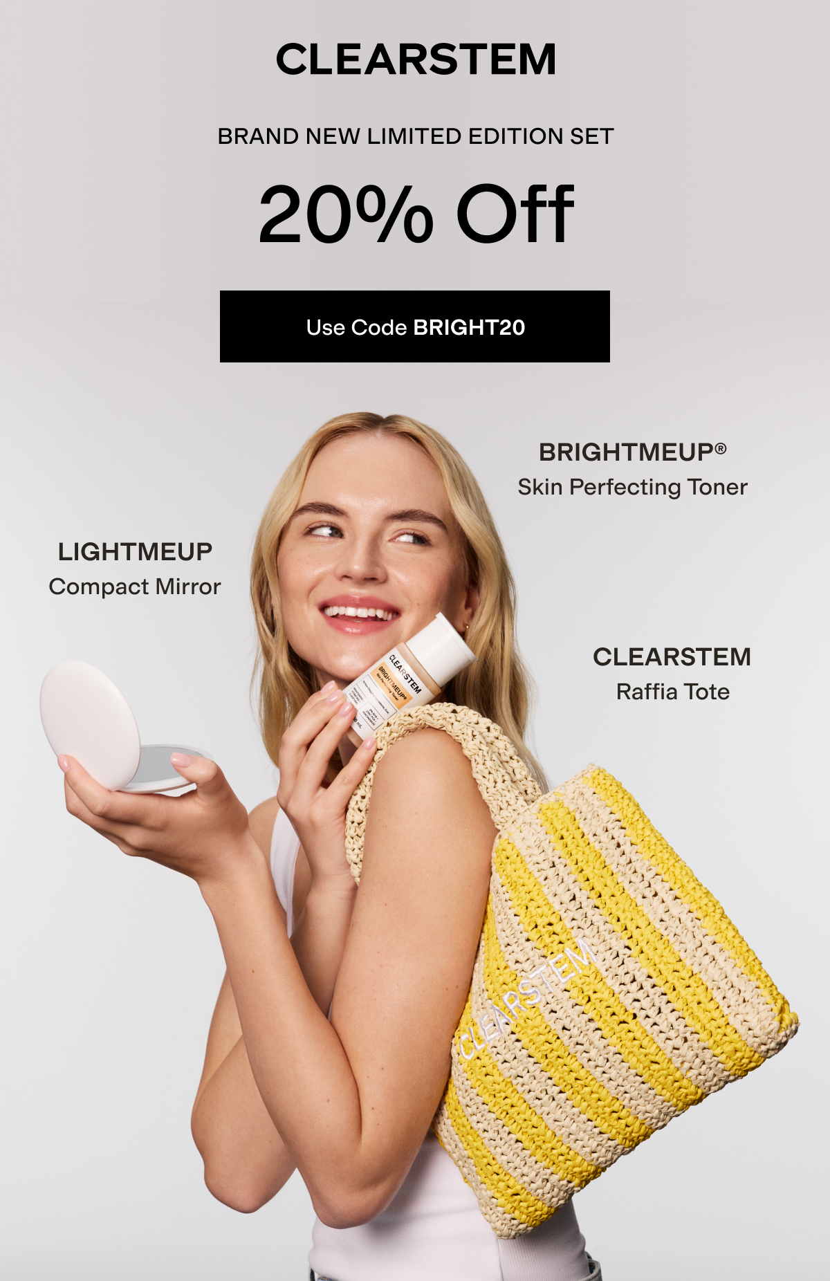 20% Off Bright Me Up Toner Bundle 