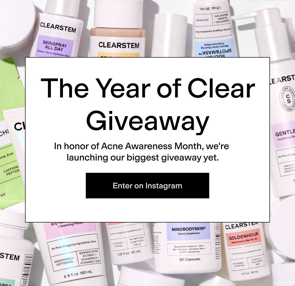 The Year of Clear Giveaway