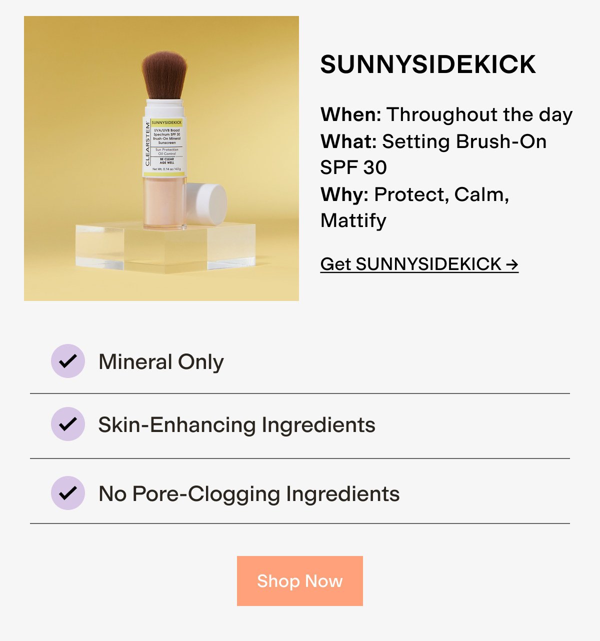 Setting Brush-On SPF 30