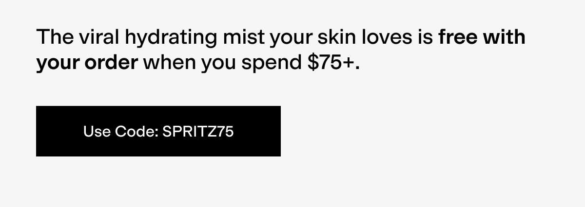 Use Code: SPRITZ75